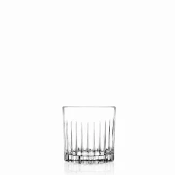 Rcr Timeless 6-Piece Glass Whisky Glass Set, 360ml, Transparent